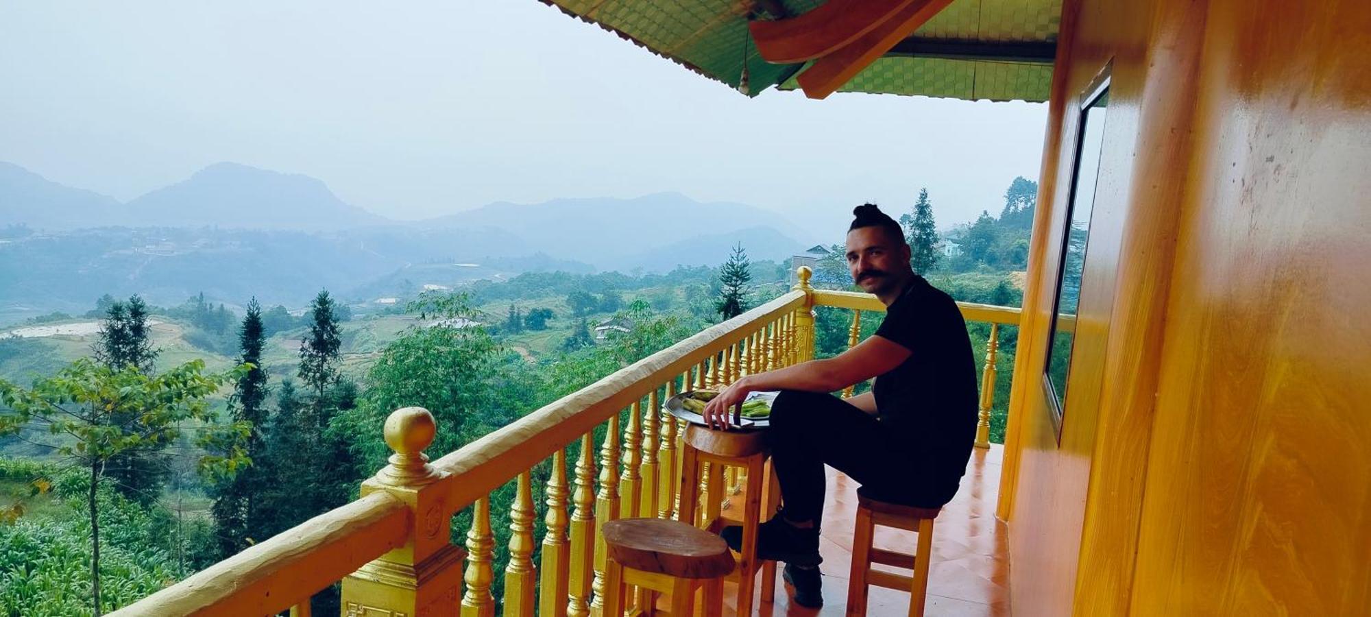 Cong Troi Homestay ハザン エクステリア 写真