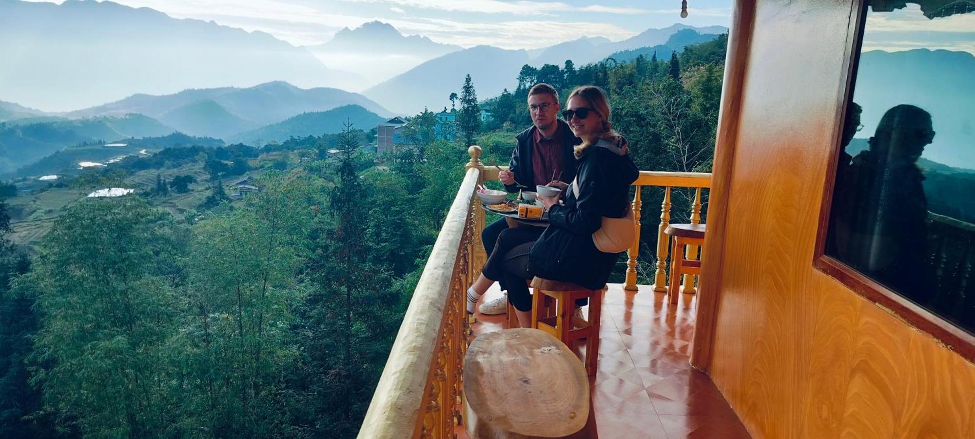 Cong Troi Homestay ハザン エクステリア 写真