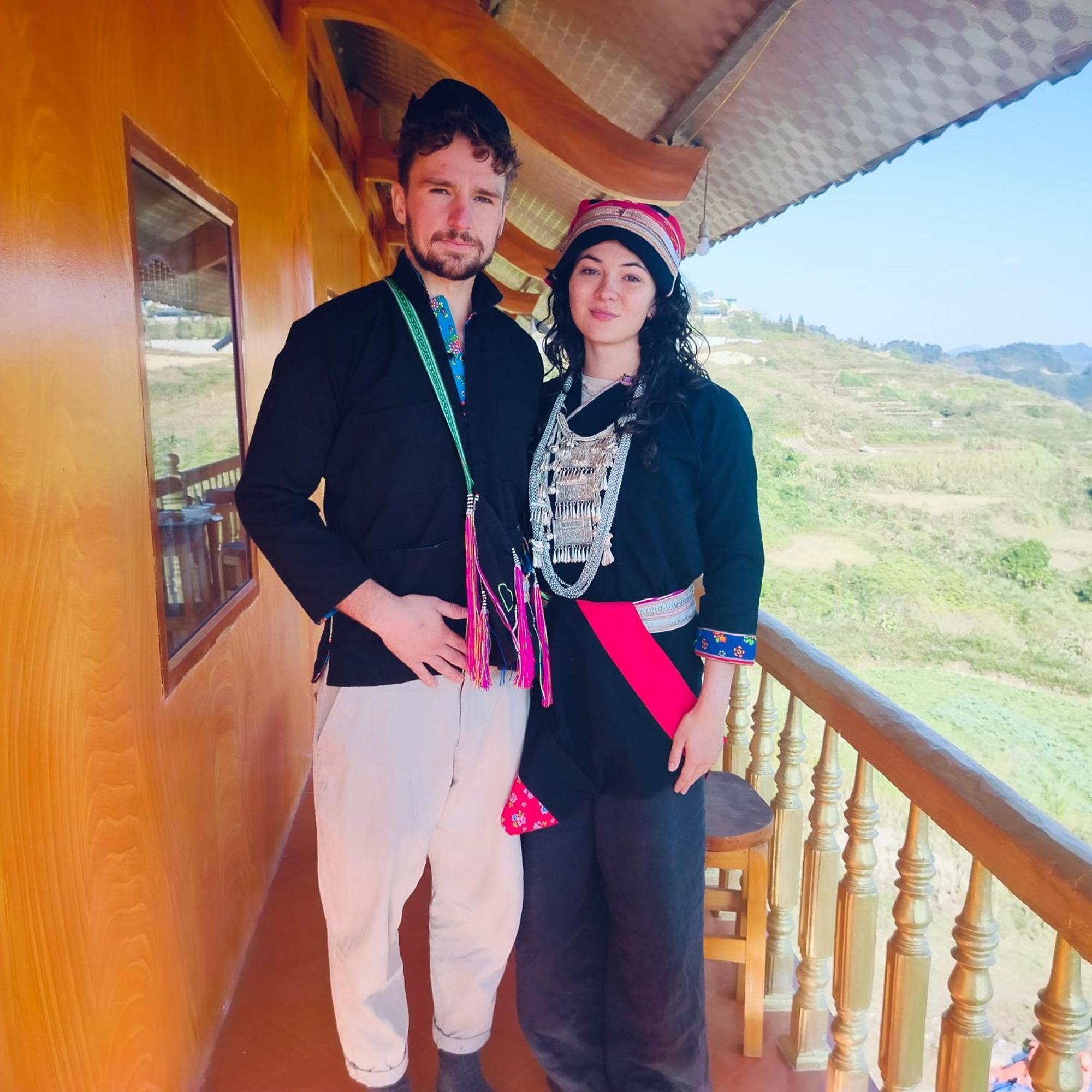 Cong Troi Homestay ハザン エクステリア 写真